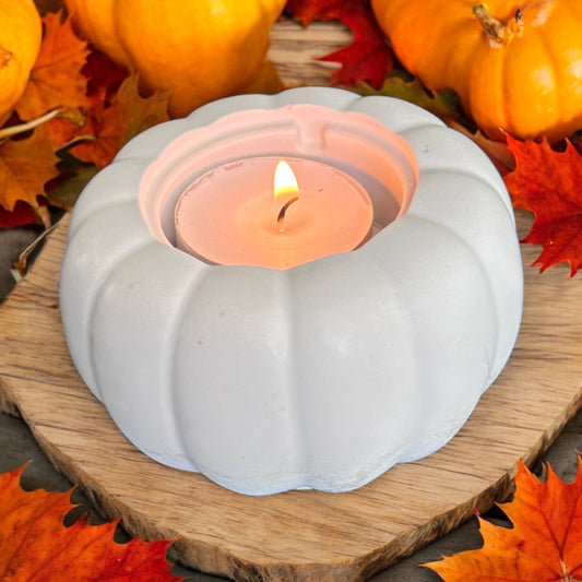 Pumpkin Votive Tealight Candle Holder