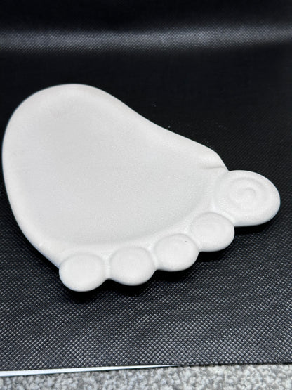 Footprint Jesmonite Trinket Tray | Home Decor | Neutral Decor