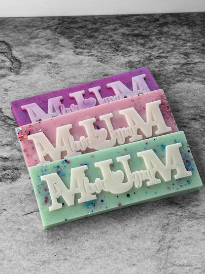 Mum Design Wax Melt Bar, Highly Scented