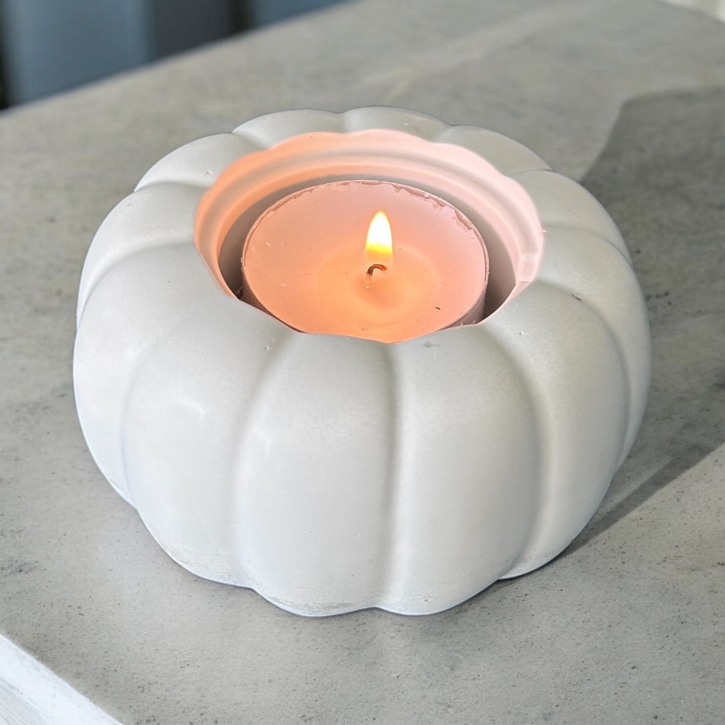 Pumpkin Votive Tealight Candle Holder