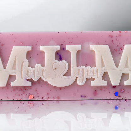 Mum Design Wax Melt Bar, Highly Scented