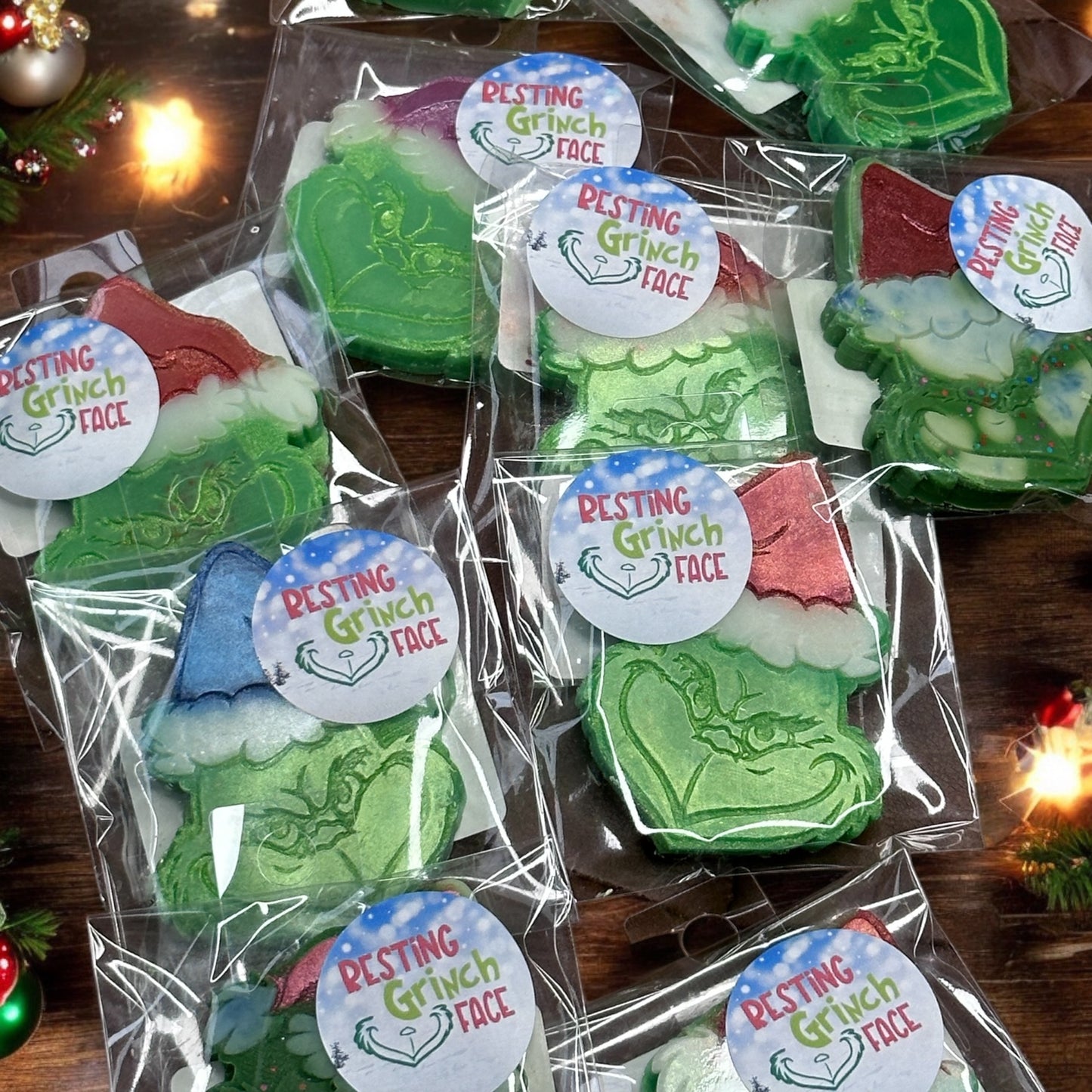 Grinch Face Wax Melt