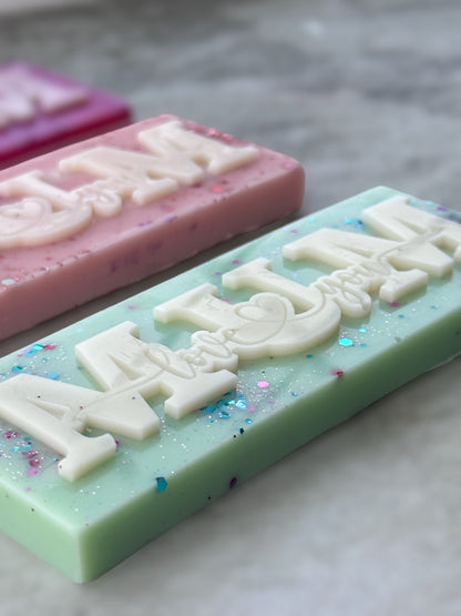 Mum Design Wax Melt Bar, Highly Scented