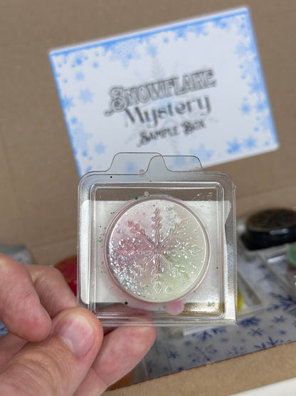 Snowflake Wax Melt Mystery Sample Box