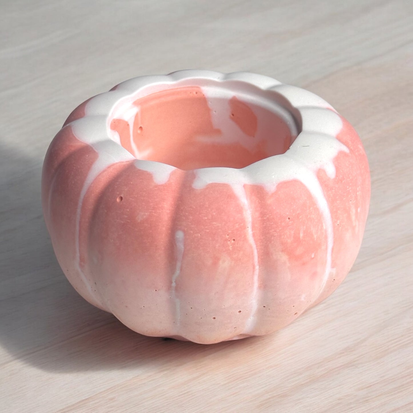 Pumpkin Votive Tealight Candle Holder