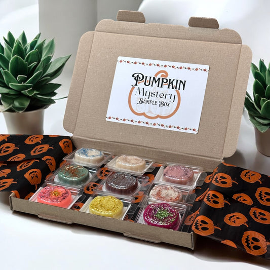 Pumpkin Wax Melt Mystery Sample Box