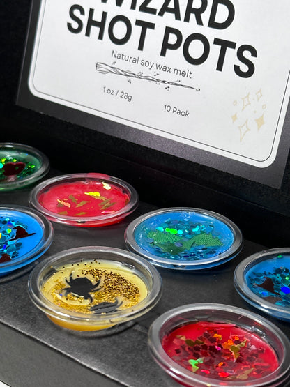 Wizard Wax Melt Shot Pot Box