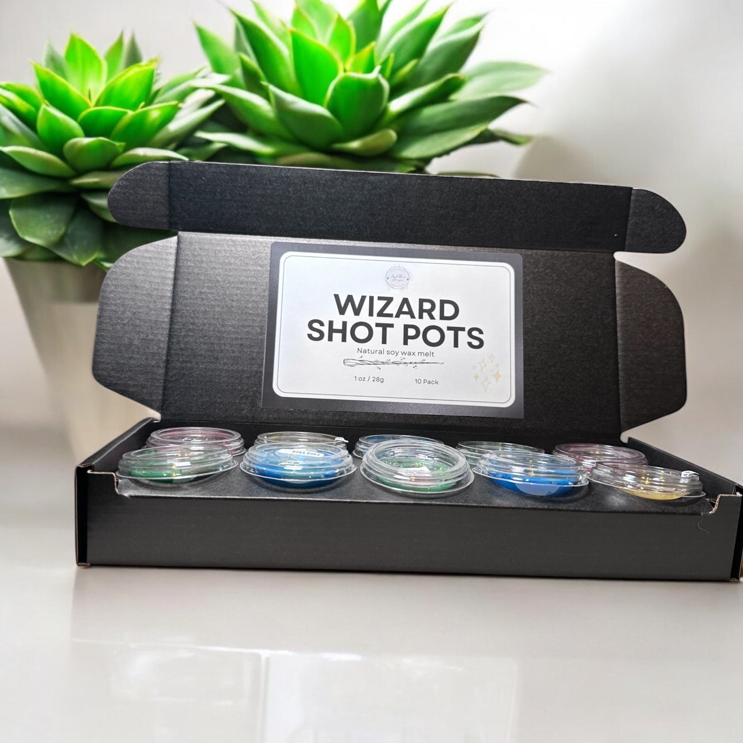 Wizard Wax Melt Shot Pot Box