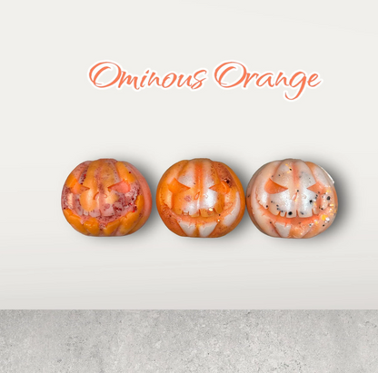 3D Pumpkin Face Wax Melts, Pack of 3