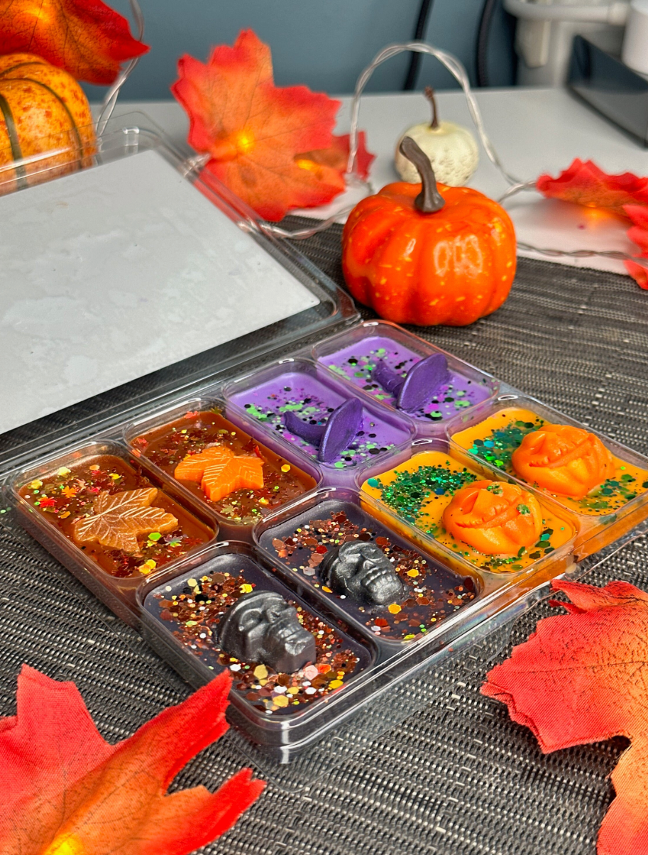 Halloween HB Style Wax Melt Box, Four Fragrances