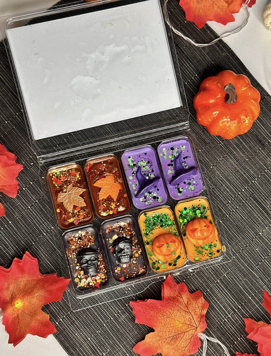 Halloween HB Style Wax Melt Box, Four Fragrances