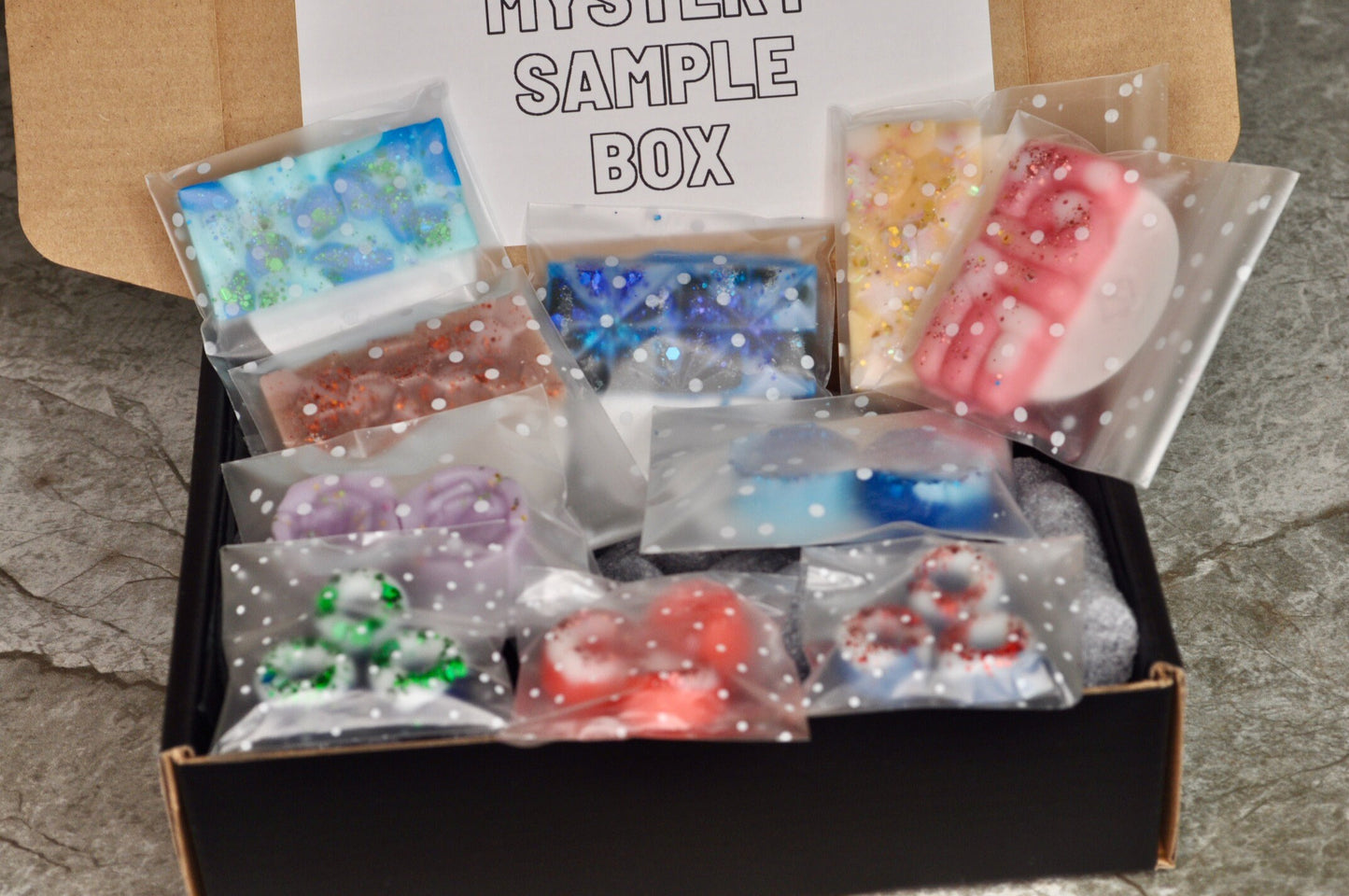 Mystery Wax Melt Sample Box, Highly Scented