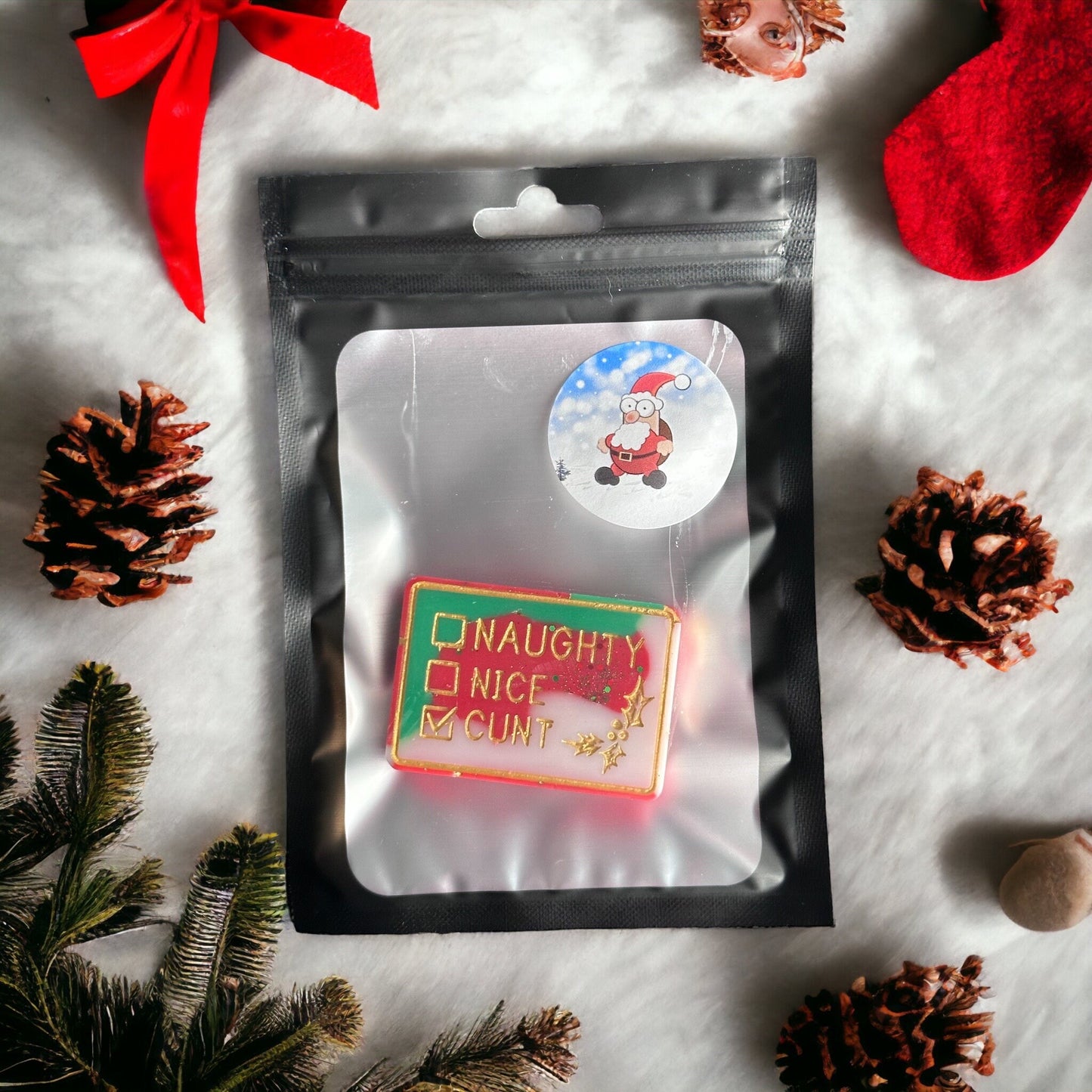 Highly Scented Naughty Nice List Wax Melt, Pack 3