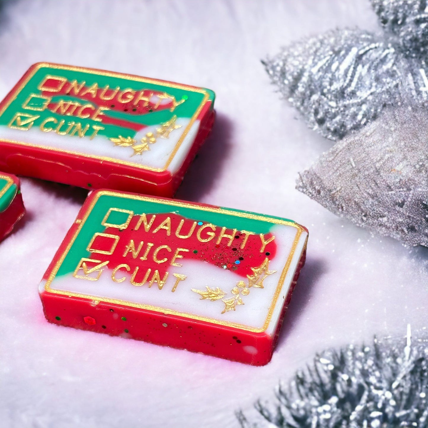 Highly Scented Naughty Nice List Wax Melt, Pack 3