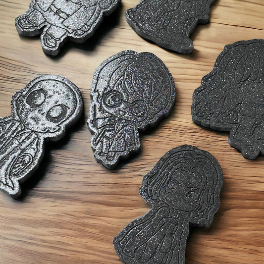 Wizard Character Fridge Magnets, Jesmonite Craft, Harry Potter, Home Decor